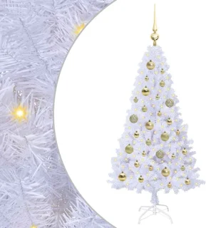 vidaXL kunstkerstboom 120 cm wit