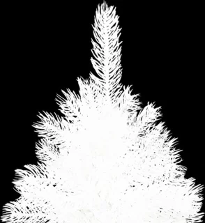 vidaXL Kunstkerstboom 120 cm wit