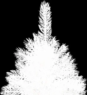 vidaXL Kunstkerstboom 120 cm wit