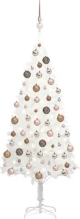 vidaXL Kunstkerstboom 120 cm wit
