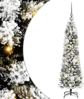 vidaXL kunstkerstboom 120 cm wit