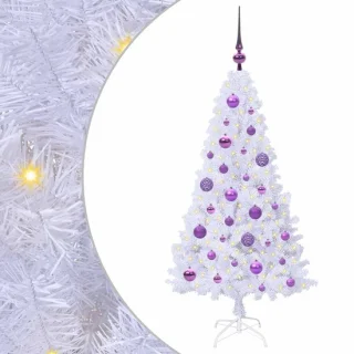 vidaXL kunstkerstboom 120 cm wit