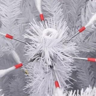 vidaXL Kunstkerstboom 120 cm Wit