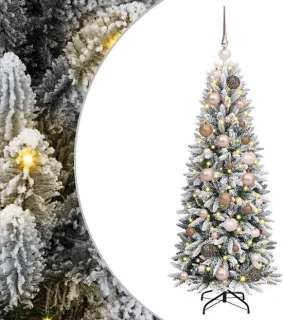 vidaXL kunstkerstboom 120 cm Wit
