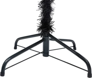 vidaXL Kunstkerstboom 120 cm zwart