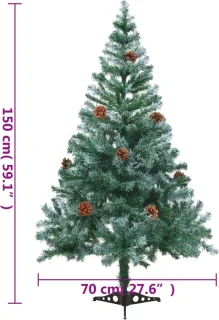 vidaXL Kunstkerstboom 150 cm
