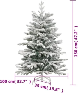 vidaXL Kunstkerstboom 150 cm