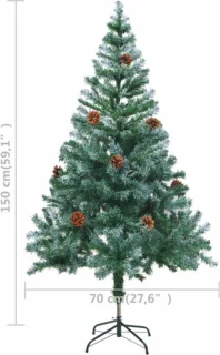 vidaXL Kunstkerstboom 150 cm