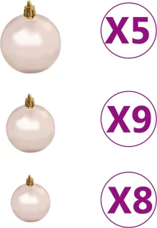 vidaXL Kunstkerstboom 150 cm