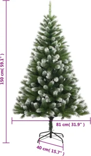 vidaXL Kunstkerstboom 150 cm