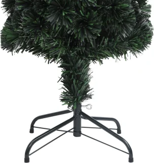 vidaXL Kunstkerstboom 150 cm glasvezel smal