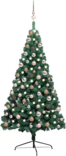 vidaXL Kunstkerstboom 150 cm groen