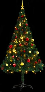 vidaXL Kunstkerstboom 150 cm groen