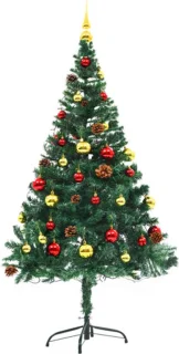 vidaXL Kunstkerstboom 150 cm groen