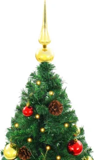 vidaXL Kunstkerstboom 150 cm groen