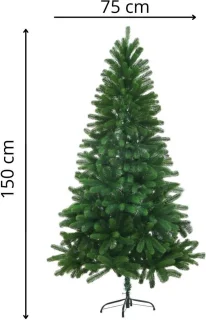 vidaXL Kunstkerstboom 150 cm groen