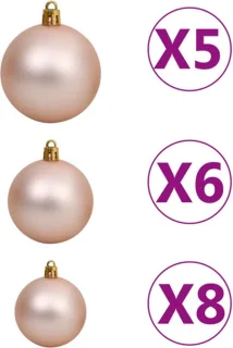 vidaXL Kunstkerstboom 150 cm groen