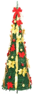 vidaXL Kunstkerstboom 150 cm groen