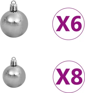 vidaXL Kunstkerstboom 150 cm groen