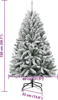 vidaXL Kunstkerstboom 150 cm