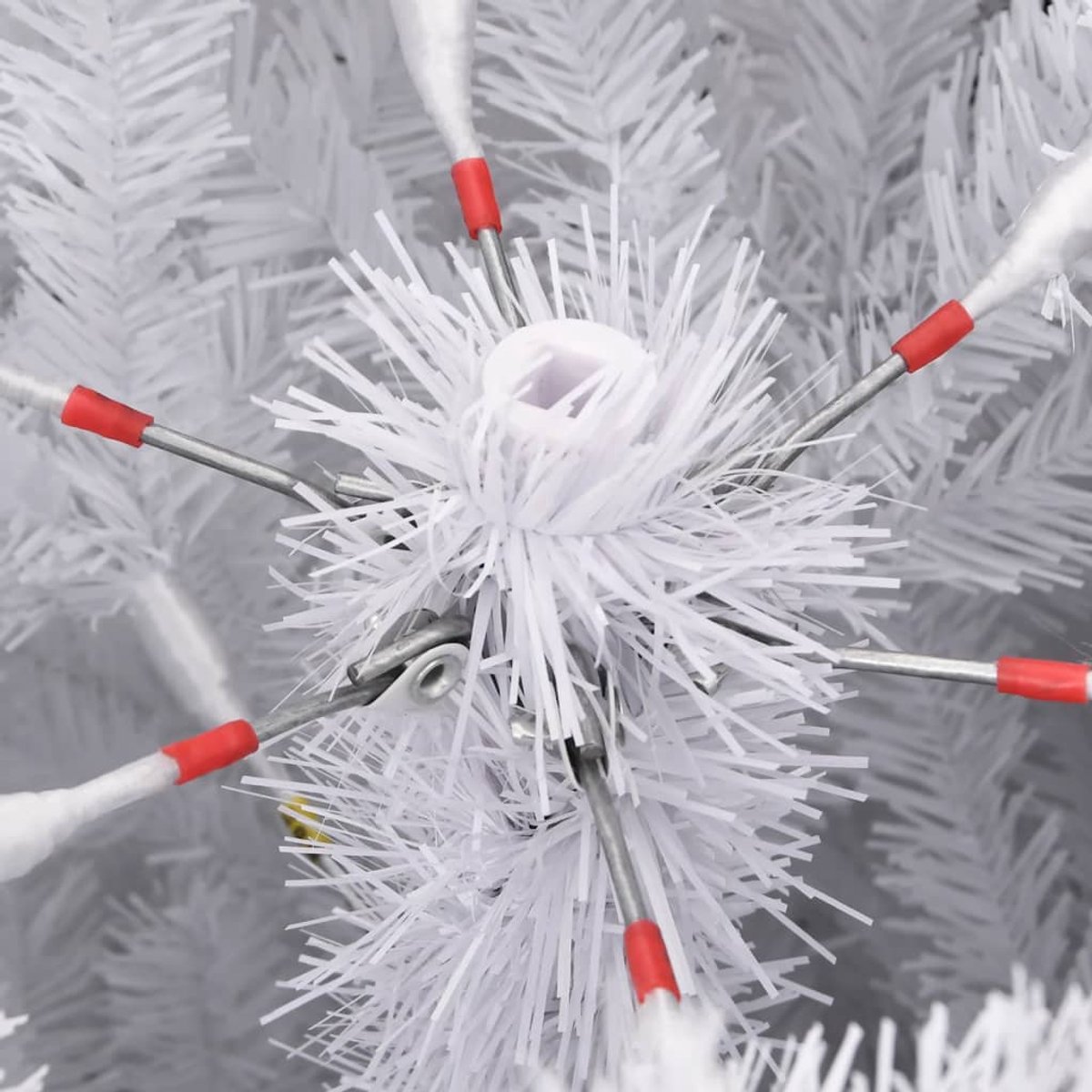 vidaXL Kunstkerstboom 150 cm met sneeuw