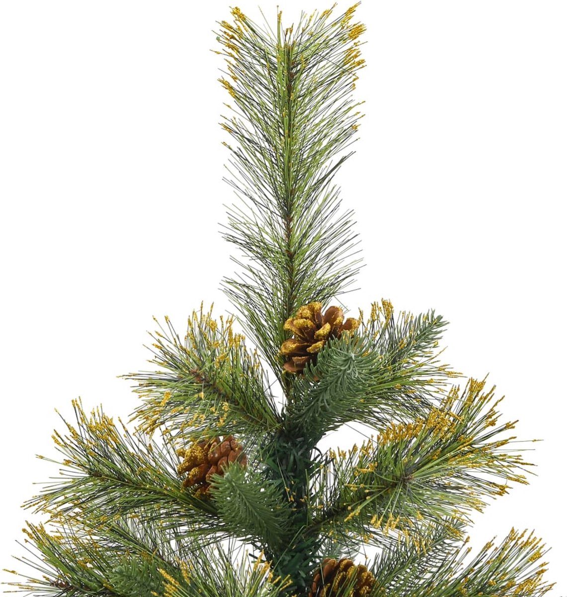 vidaXL Kunstkerstboom 150 cm met standaard groen