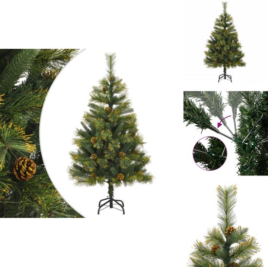 vidaXL Kunstkerstboom 150 cm met standaard