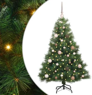 vidaXL kunstkerstboom 150 cm PE en PVC
