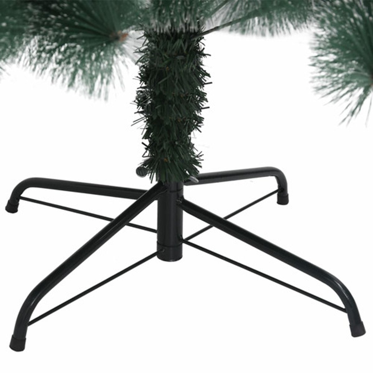 vidaXL Kunstkerstboom 150 cm PET groen met standaard