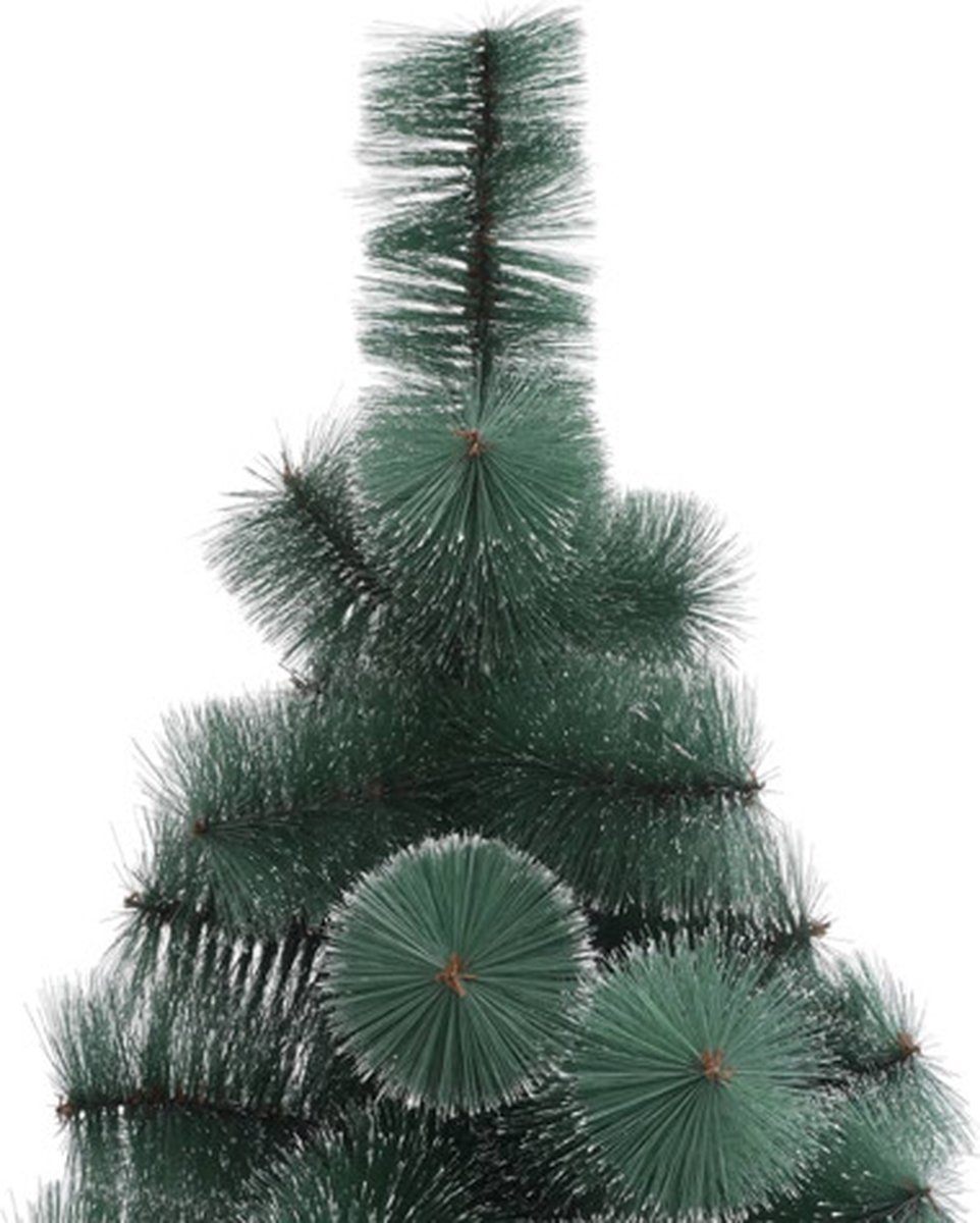 vidaXL Kunstkerstboom 150 cm PET groen met standaard