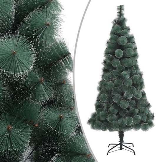 vidaXL Kunstkerstboom 150 cm PET groen met standaard