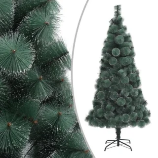 vidaXL Kunstkerstboom 150 cm PET groen met standaard