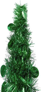 vidaXL Kunstkerstboom 150 cm PET groen