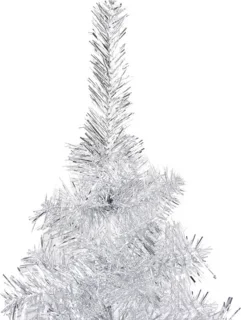vidaXL Kunstkerstboom 150 cm PET zilver