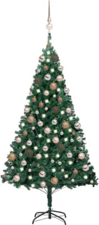 vidaXL Kunstkerstboom 150 cm PVC groen