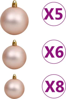 vidaXL Kunstkerstboom 150 cm PVC groen