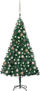 vidaXL Kunstkerstboom 150 cm PVC groen