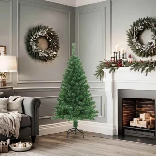 vidaXL Kunstkerstboom 150 cm PVC groen