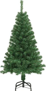 vidaXL Kunstkerstboom 150 cm PVC groen