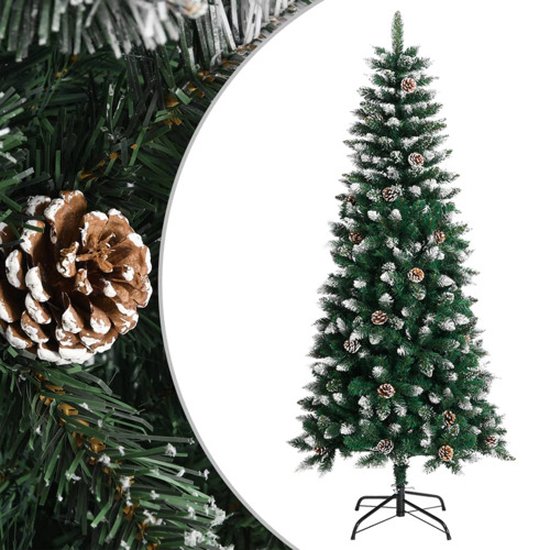 vidaXL Kunstkerstboom 150 cm PVC groen