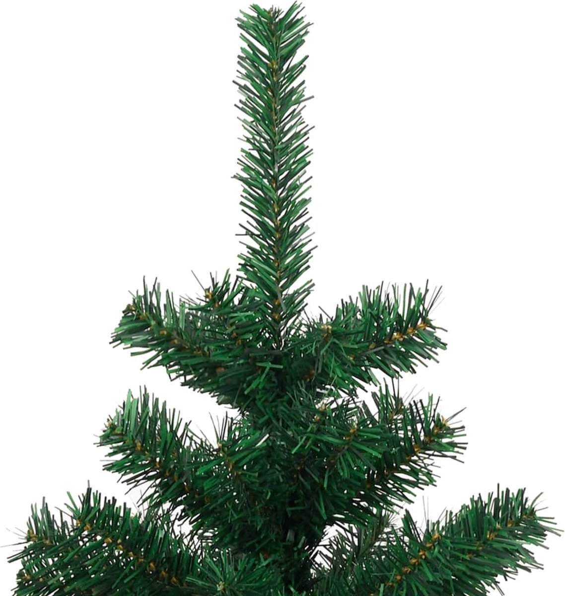vidaXL Kunstkerstboom 150 cm PVC groen met verlichting en standaard