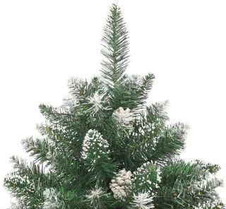 vidaXL Kunstkerstboom 150 cm PVC met standaard