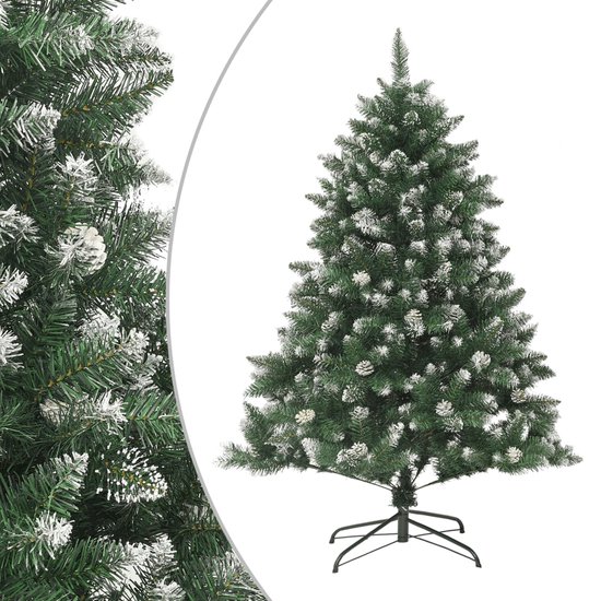 vidaXL Kunstkerstboom 150 cm PVC met standaard
