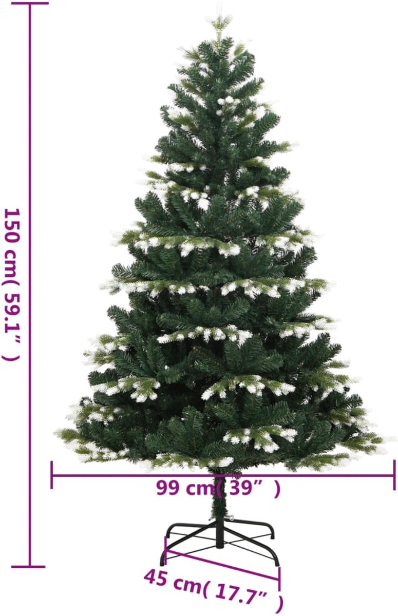vidaXL Kunstkerstboom 150 cm