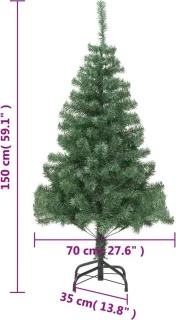 vidaXL Kunstkerstboom 150 cm