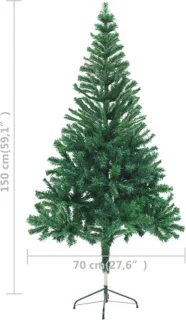 vidaXL Kunstkerstboom 150 cm