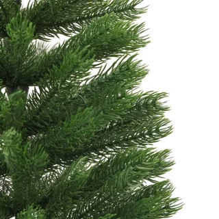 vidaXL Kunstkerstboom 150 cm Smal PE met standaard