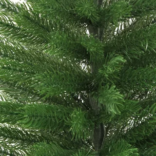 vidaXL Kunstkerstboom 150 cm Smal PE met standaard