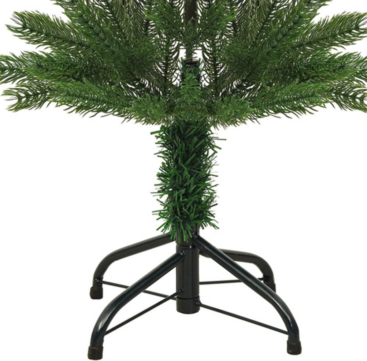 vidaXL Kunstkerstboom 150 cm Smal PE met standaard