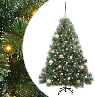 vidaXL kunstkerstboom 150 cm van PE en PVC